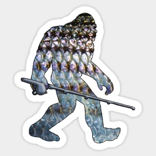 Bigfoot Striped Bass Sticker